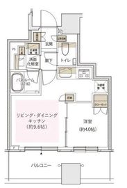 アトラス笹塚駅前 6階 間取り図