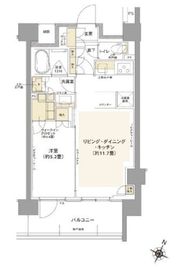 コムレジ赤羽 103 間取り図