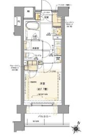 コムレジ赤羽 104 間取り図