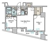 ディームス蔵前Avenue 803 間取り図