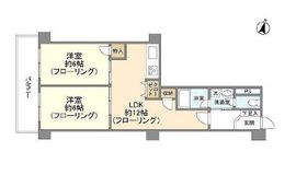 ゾンネンハイム元麻布 4階 間取り図