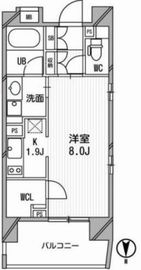 クリオ西池袋 7階 間取り図