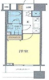 ファーストリアルタワー新宿 19F1 間取り図