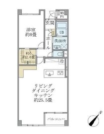 グランマルジュ市ヶ谷 304 間取り図