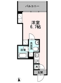 カスタリア目黒長者丸 317 間取り図