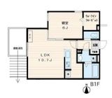 地下1階 間取り図