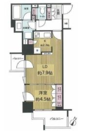 王子飛鳥山ザ・ファーストタワー＆レジデンス 2階 間取り図