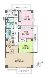 東京アパートメント弐番館 3階 間取り図