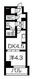 ルネサンスコート築地 302 間取り図