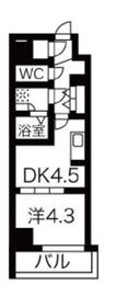 ルネサンスコート築地 602 間取り図