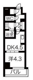 ルネサンスコート築地 702 間取り図