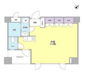 サンクレスト武井 204 間取り図