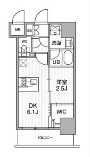 SYFORME木場 (シーフォルム木場) 502 間取り図