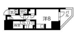 シーズンフラッツ上野御徒町 1001 間取り図
