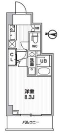 ALTERNA亀戸Ⅱ (オルタナ亀戸Ⅱ) 202 間取り図