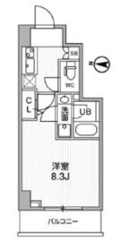 ALTERNA亀戸Ⅱ (オルタナ亀戸Ⅱ) 602 間取り図