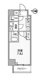 ALTERNA亀戸Ⅱ (オルタナ亀戸Ⅱ) 101 間取り図