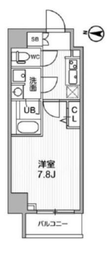 ALTERNA亀戸Ⅱ (オルタナ亀戸Ⅱ) 204 間取り図