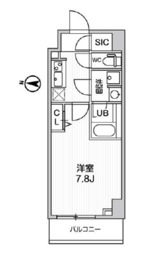 ALTERNA亀戸Ⅱ (オルタナ亀戸Ⅱ) 403 間取り図