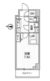 ALTERNA亀戸Ⅱ (オルタナ亀戸Ⅱ) 403 間取り図