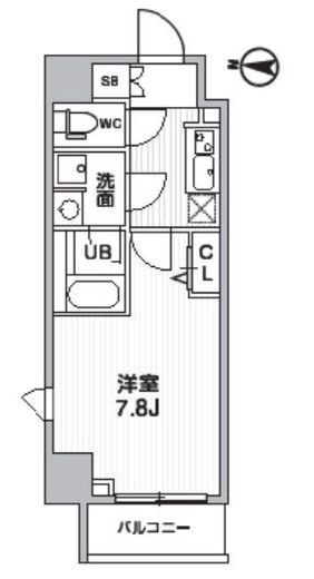 ALTERNA亀戸Ⅱ (オルタナ亀戸Ⅱ) 304 間取り図