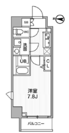 ALTERNA亀戸Ⅱ (オルタナ亀戸Ⅱ) 704 間取り図