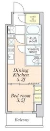 クレストコート本所吾妻橋 304 間取り図