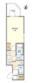 グランフラット桜新町 404 間取り図