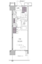 A-standard芝浦 207 間取り図