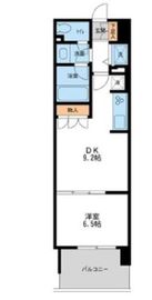 レジディア南千住 1003 間取り図