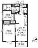 エルファーロ池尻 101 間取り図