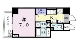 B.R.大森山王 304 間取り図