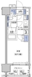 リビオレゾン勝どきnex 8階 間取り図