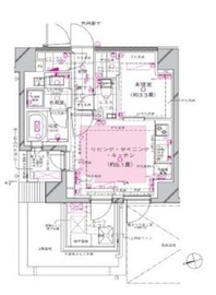 ピアース代々木上原 3階 間取り図