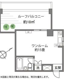 シャトー東洋南青山 7階 間取り図