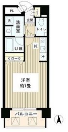 SUN恵比寿 505 間取り図