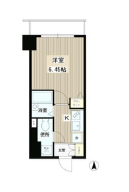 エスコート麻布十番2 502 間取り図