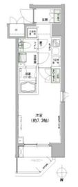 ハーモニーレジデンス東京イースト 2階 間取り図