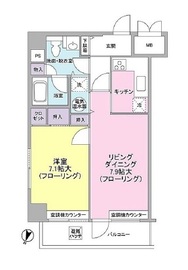 グランドメゾン元赤坂 7階 間取り図