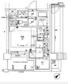 グローベルザ・プレイス東高円寺 3階 間取り図