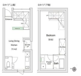 スタイリオX白金 101 間取り図