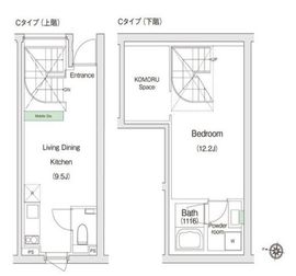 スタイリオX白金 102 間取り図