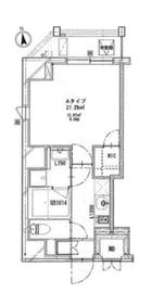 クリアルプレミア浅草橋 201 間取り図