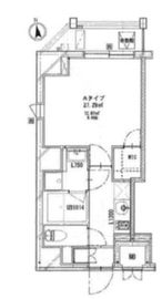 クリアルプレミア浅草橋 302 間取り図