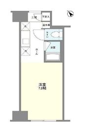 ローズウッド・ハイツ門前仲町 1209 間取り図