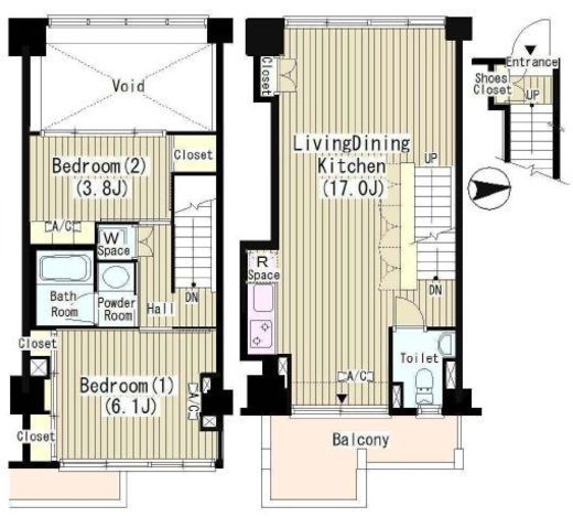 ROKA TERRAZZA （ロカテラーザ） 3508 間取り図