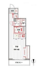 アルテール新御徒町 805 間取り図