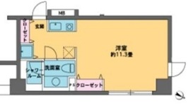 カスタリア水天宮2 302 間取り図