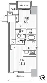 シーズンフラッツ押上 401 間取り図