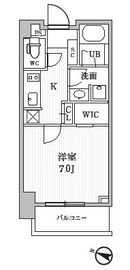 シーズンフラッツ押上 802 間取り図